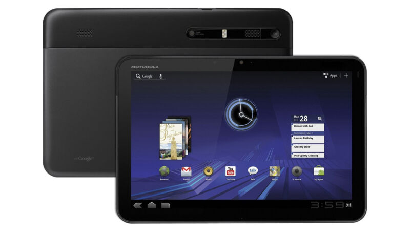 Pictured: The future. (Actually this is the Motorola Xoom from 2011.)