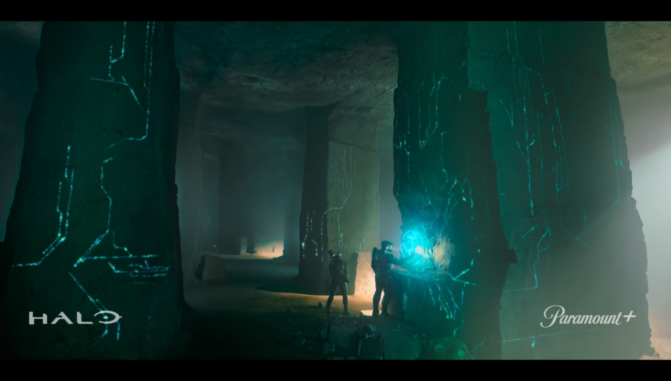 Master Chief's mysterious underground discovery sets the plot of the <em>Halo</em> TV series into motion.