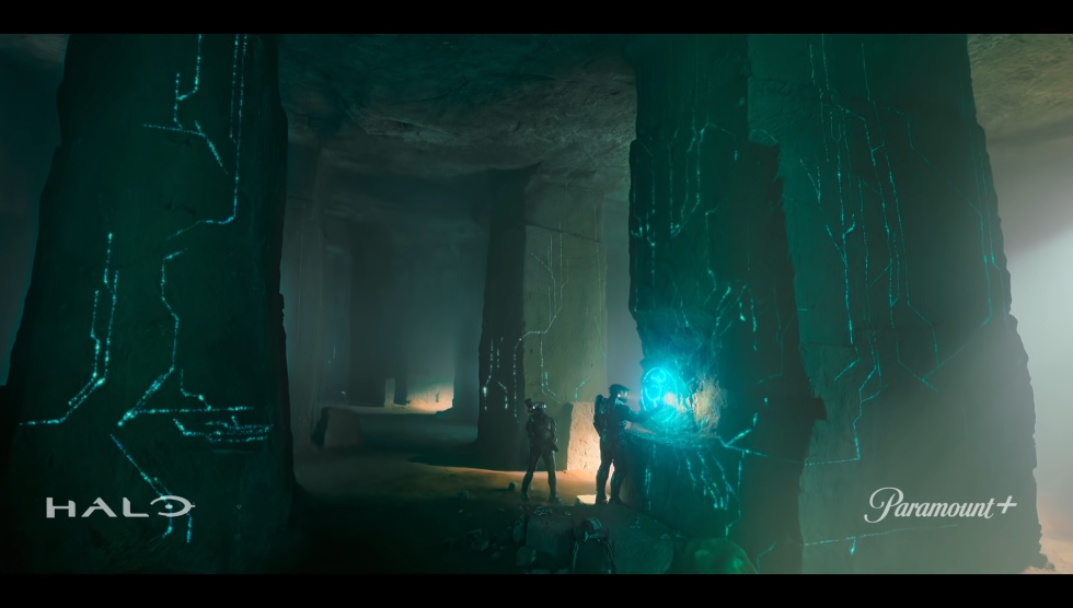 Master Chief's mysterious underground discovery sets the plot of the <em>Halo</em> TV series into motion.