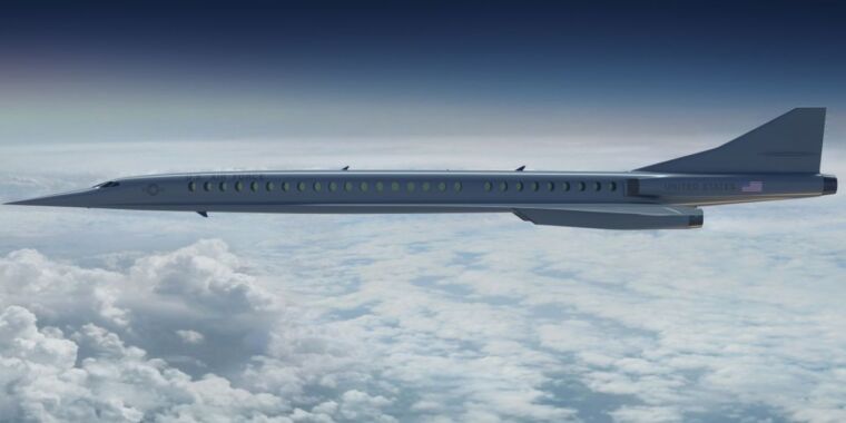 US Air Force spends $60 million on supersonic commercial airliner