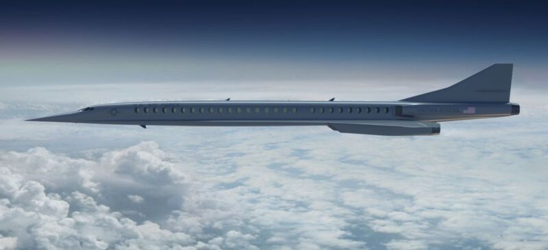 supersonic commercial jet