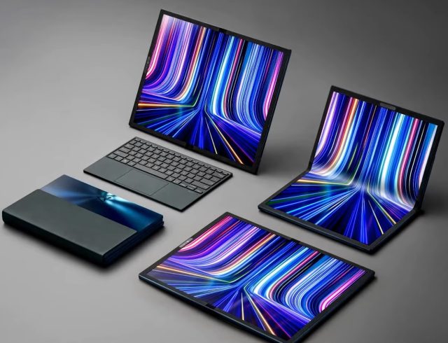 Asus' ZenBook 17 Fold OLED came out in 2022.