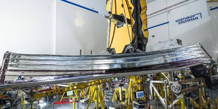 The James Webb Telescope is now super cool (thanks to its new sunshield)