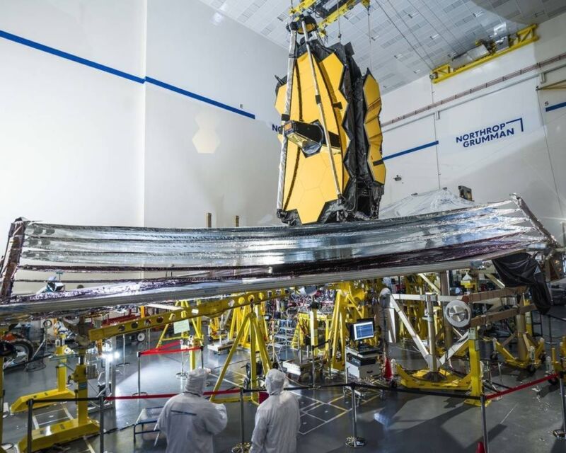 Il James Webb Telescope ora è cool (grazie a una nuova visiera parasole)