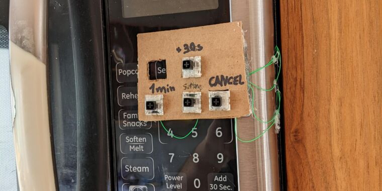 Ever have a microwave with buttons that don't work properly? If you hit the keys at the right angle, maybe the microwave will respond. Or perhaps, no