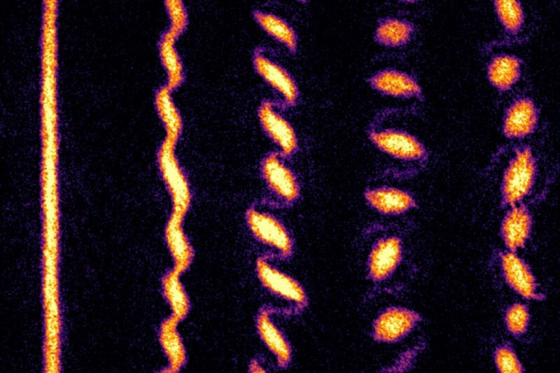 An image of quantum stuff looks like twisty fiery lines.