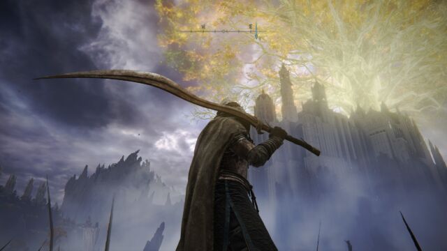 The haunting and punishing RPG <em>Elden Ring</em> is set in a massive yet wonderfully realized open world.