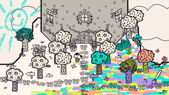 <em>Chicory: A Colorful Tale </em>is a chill, relatively low-stakes adventure game about painting color back into a blank world.