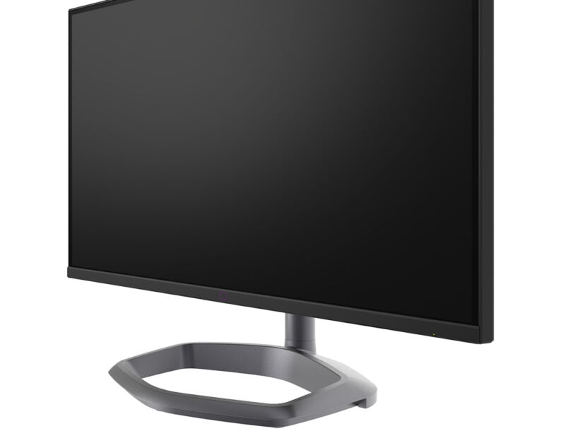 Technology Promotional image of cutting edge monitor.
