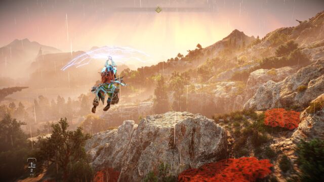 One of Aloy's modes of transportation in <em>Horizon: Forbidden West</em>.