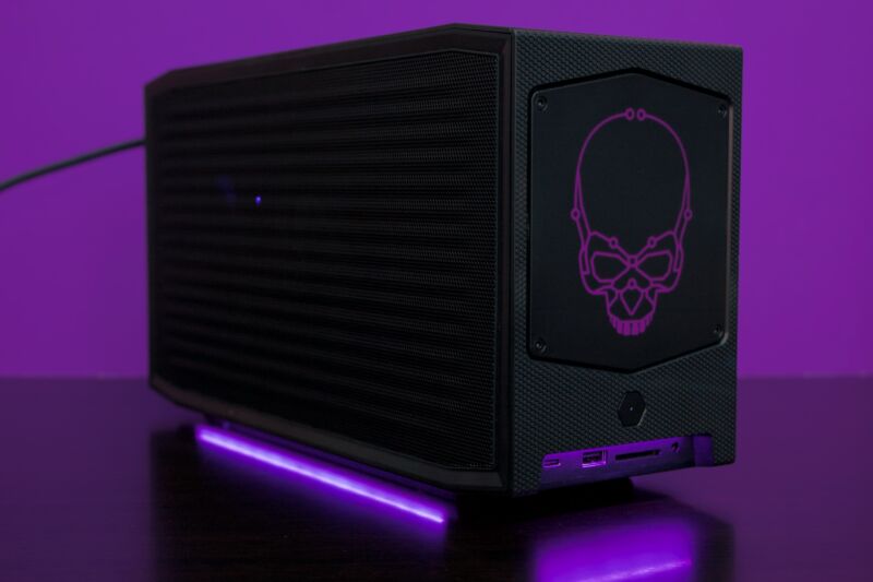 Bộ NUC 12 Extreme của Intel.