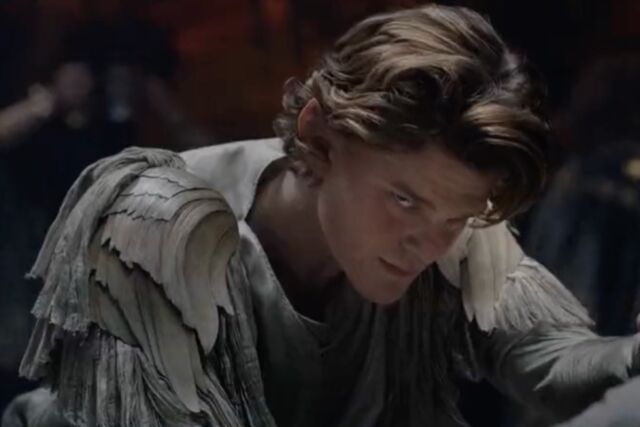 Robert Aramayo plays a young Elrond, an architect in the western-most part of Middle-Earth.