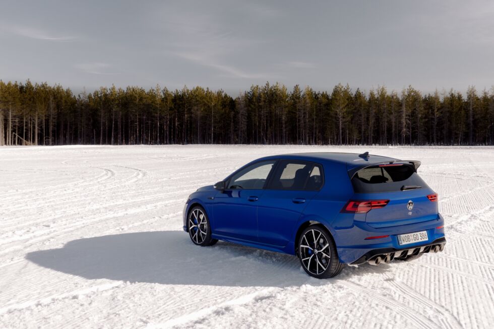 You can't really see any of the stuff that makes a Golf R special when you look at its exterior.