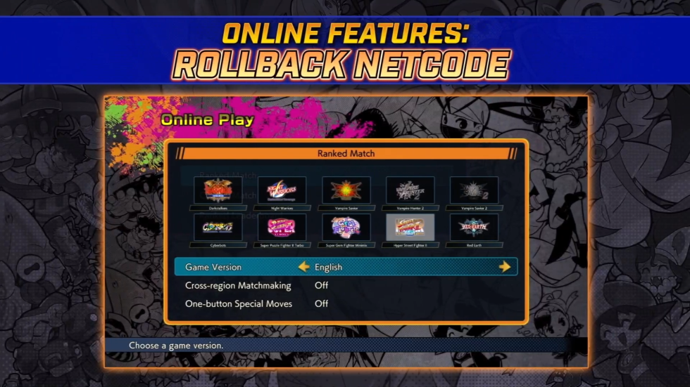 Rollback netcode? From Capcom? Thank the heavens.