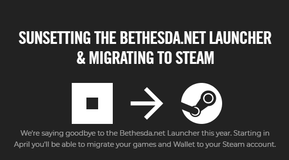 Instant Gaming on X: Bethesda retires its launcher and migrates