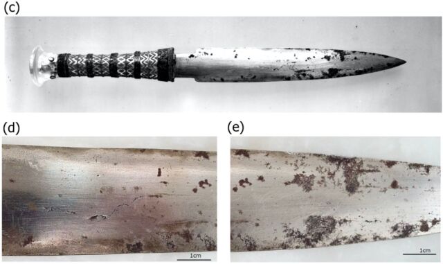 Los rayos X ayudan a desvelar los secretos de la daga de hierro del rey Tut, hecha con un meteorito