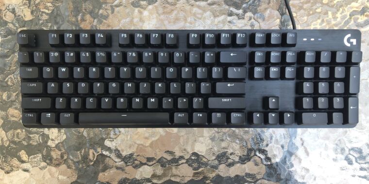 G413 mechanical keyboard Affordable, but not cheap enough | Ars Technica