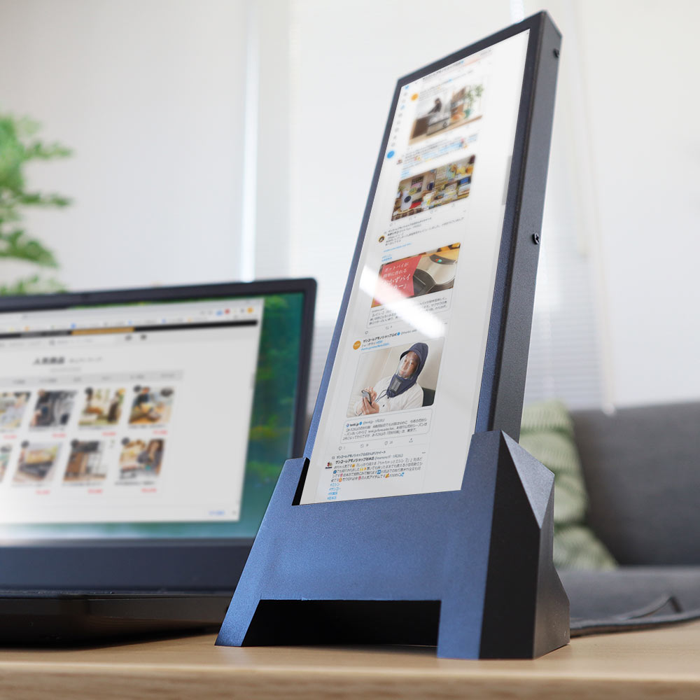 This Elsonic vertical monitor is just for scrolling through social media