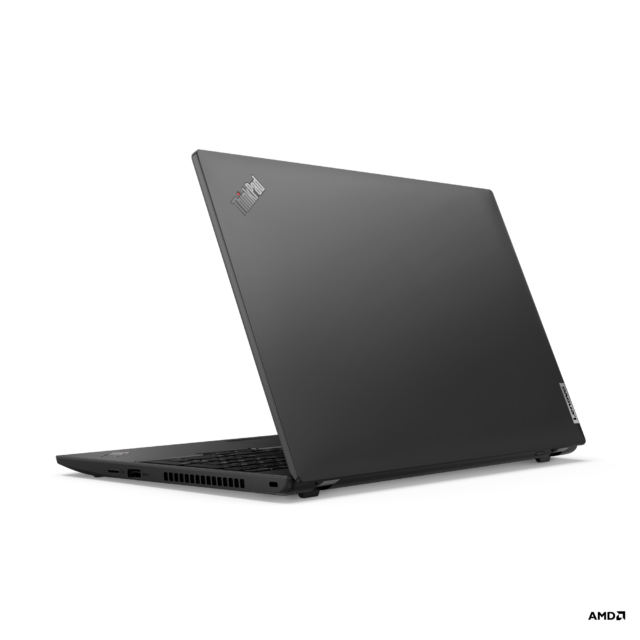 The upcoming ThinkPad L15 (pictured) and L14 have 300- and 400-nit screens, respectively.