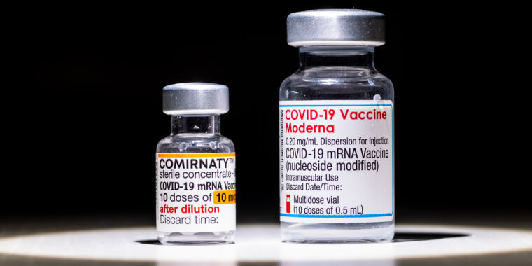 Pfizer, Moderna vaccines aren’t the same; study finds antibody differences