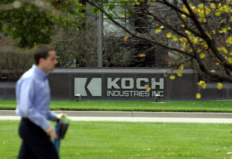 Technology Koch Industries Inc. headquarters in Wichita, Kansas.