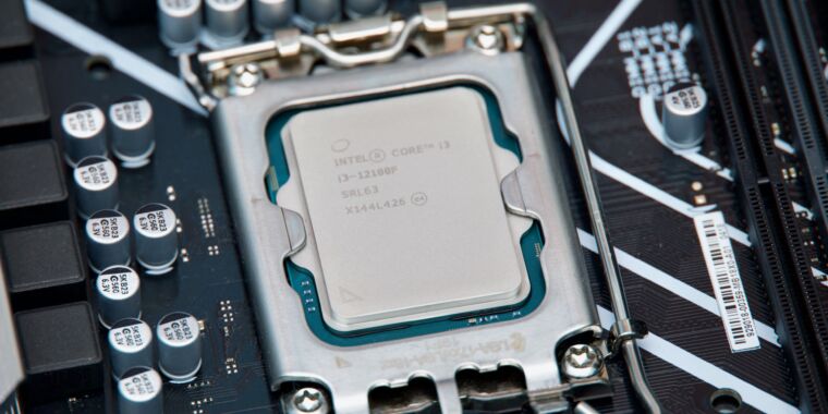 Intel Core i3-12100 and i5-12400 review: Fast affordable and hard to criticize – Ars Technica