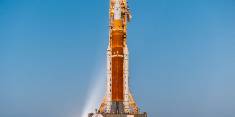 A faulty sensor may have scrubbed the launch of NASA’s massive SLS rocket