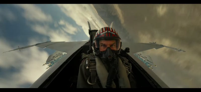 Tom Cruise, seen here once again having the need... for speed.