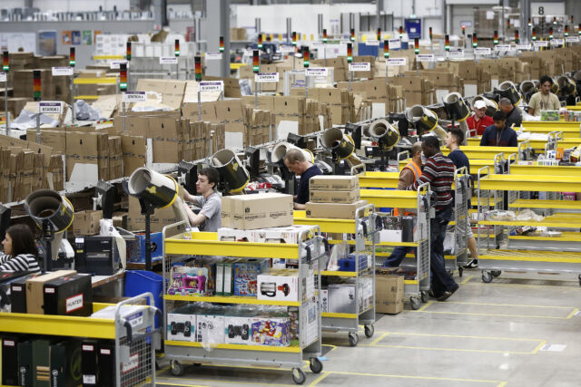 December is a busy time for Amazon.
