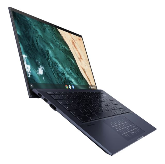 Le Chromebook CX9 d'Asus (photo) a un processeur i3 ou i7, et ce dernier modèle coûte 1 150 $.