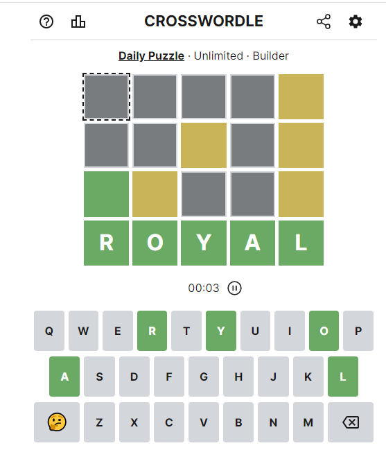 A game like <a href="https://crosswordle.vercel.app/?daily=1"><em>Crosswordle</em></a> could be susceptible to a trademark claim from <em>Wordle</em> owner The New York Times.