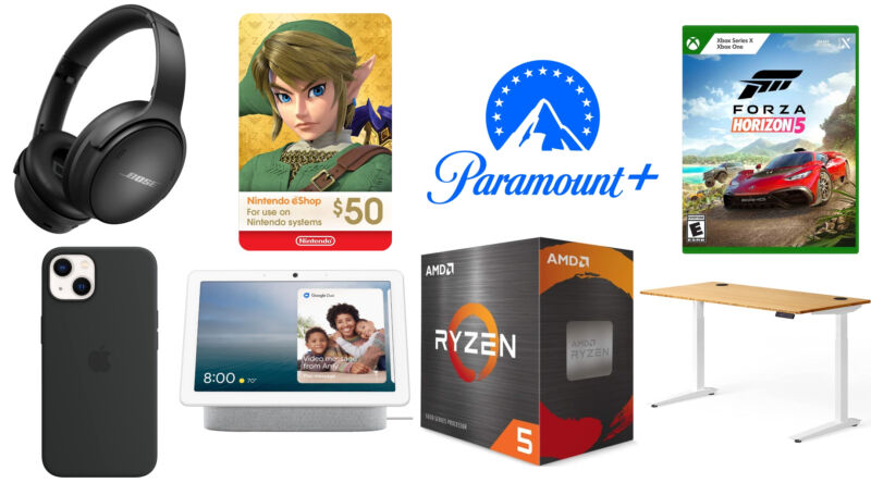 The weekend’s best deals: Nintendo eShop gift cards, Paramount Plus, and more