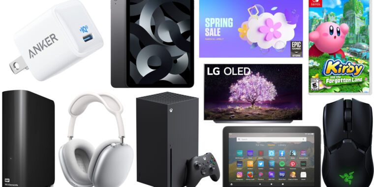 The weekend’s best deals: New Apple iPad Air, tons of PC games, and more