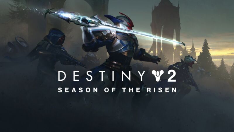 Image du fabricant de jeux Bungie annonçant la saison des ressuscités de Destiny 2.
