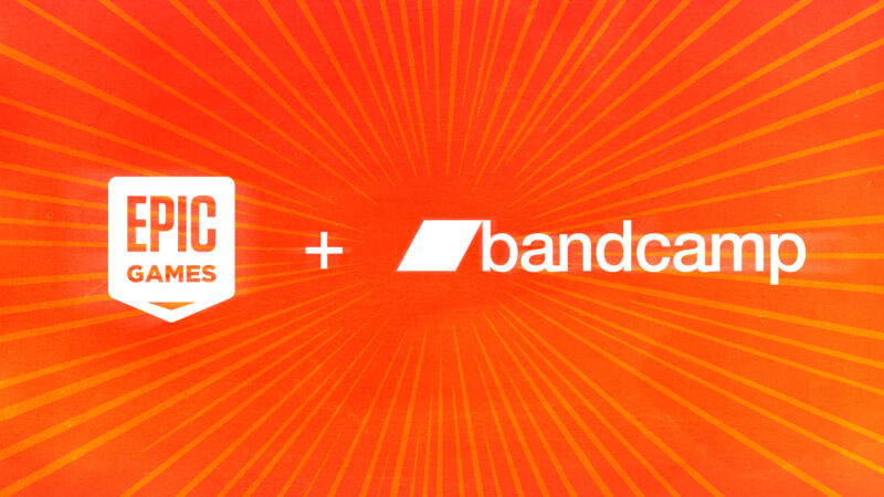 Logos Combinés Pour Epic Et Bandcamp.