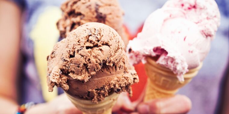 Secret to keeping ice cream creamy (not crunchy) might be plant-based nanocrystals