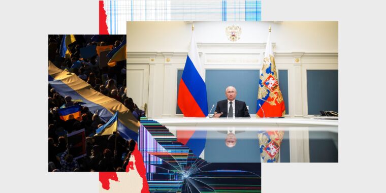 La maquinaria de desinformación de Rusia se descompone tras la invasión de Ucrania
