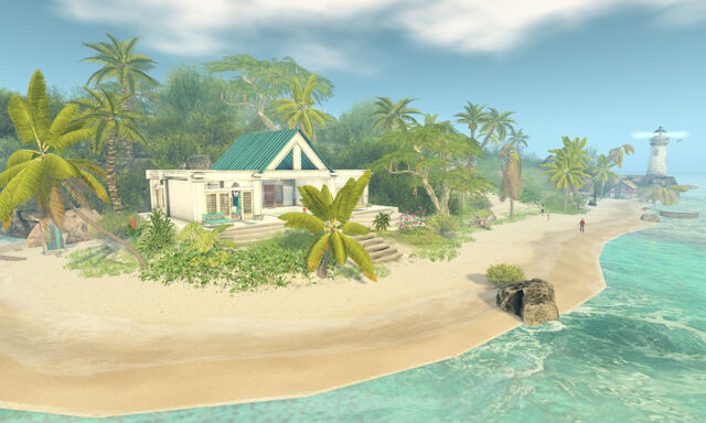 This virtual tropical island may look a lot like a real-world tax haven, but don't be fooled...