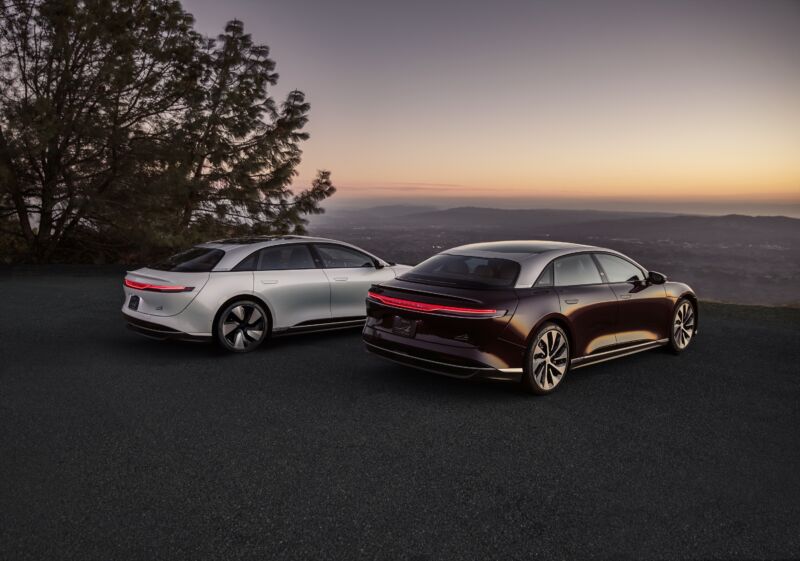And then there were two: the Lucid Air Grand Touring and the Lucid Air Grand Touring Performance.