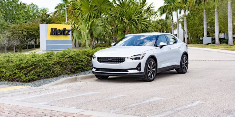 Primero Tesla, ahora Polestar: Hertz firma un nuevo socio para vehículos eléctricos