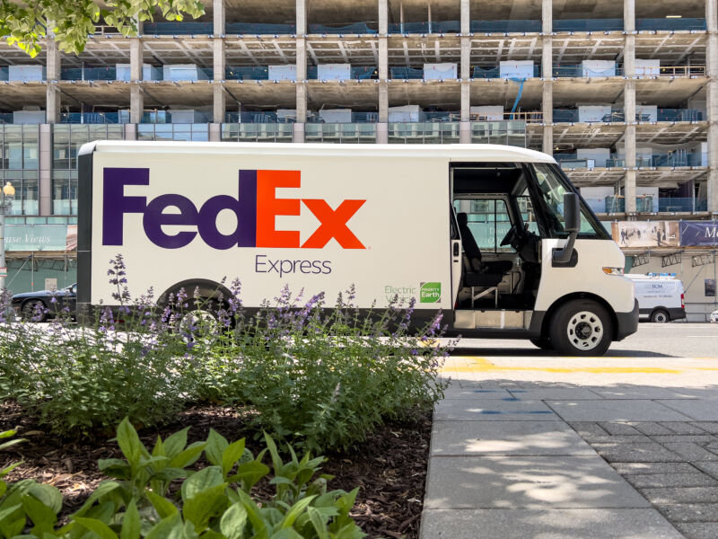 Fedex deals electric truck