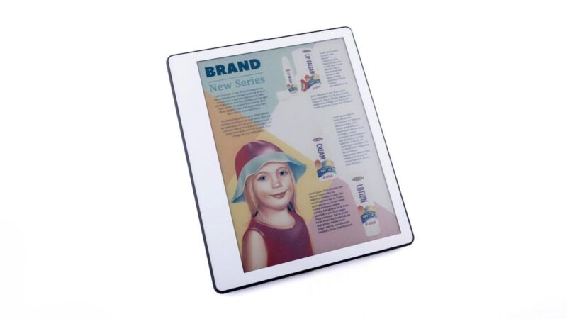 I nuovi display E Ink Gallery possono finalmente creare buoni e-reader a colori