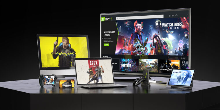 GeForce Now adds Apple Silicon support, making it sort of possible to game on a Mac thumbnail