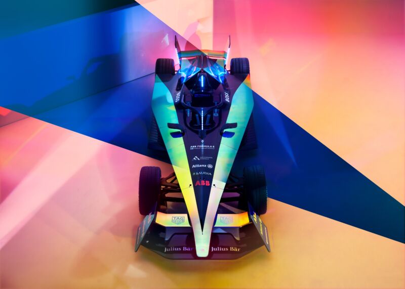 Formula E s new electric race car is lighter more powerful more