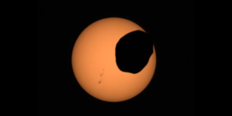 This 40-second solar eclipse seen from the surface of Mars is sublime – Ars Technica