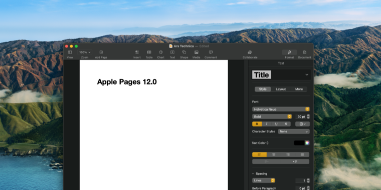 Photo of iWork 12.0 de Apple agrega nuevas funciones a Pages, Numbers y Keynote