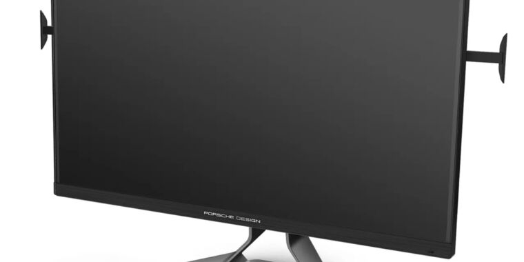 Limo escritorio Sustancialmente Este monitor de PC Porsche de $ 1,800 es realmente barato para lo que  obtienes