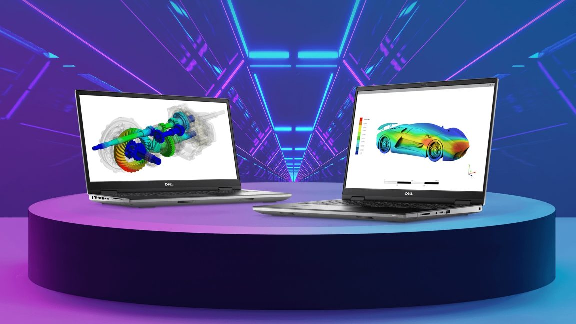 New Dell workstation laptops fit 128GB of DDR5 RAM on a single