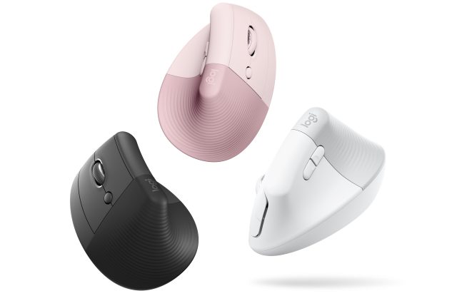 The left-handed version only comes in the graphite (left) color.