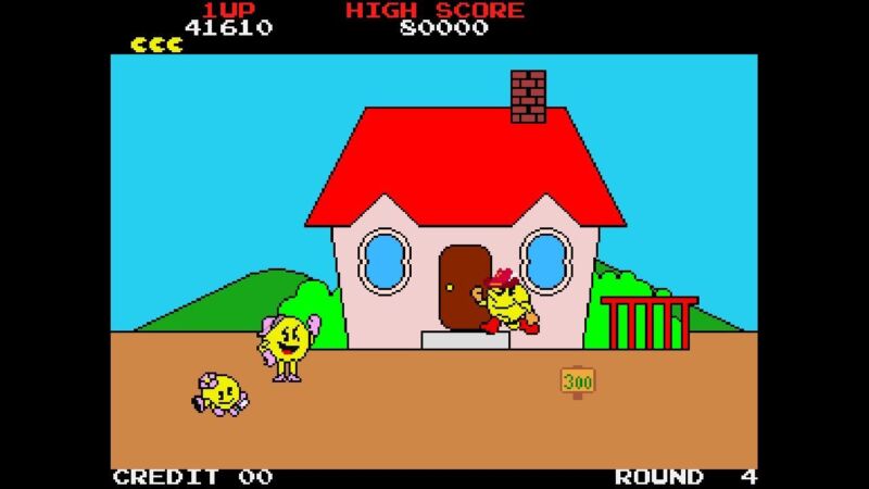 Who's that Pac-lady in the pink hat, and what has she done with Ms. Pac-Man?